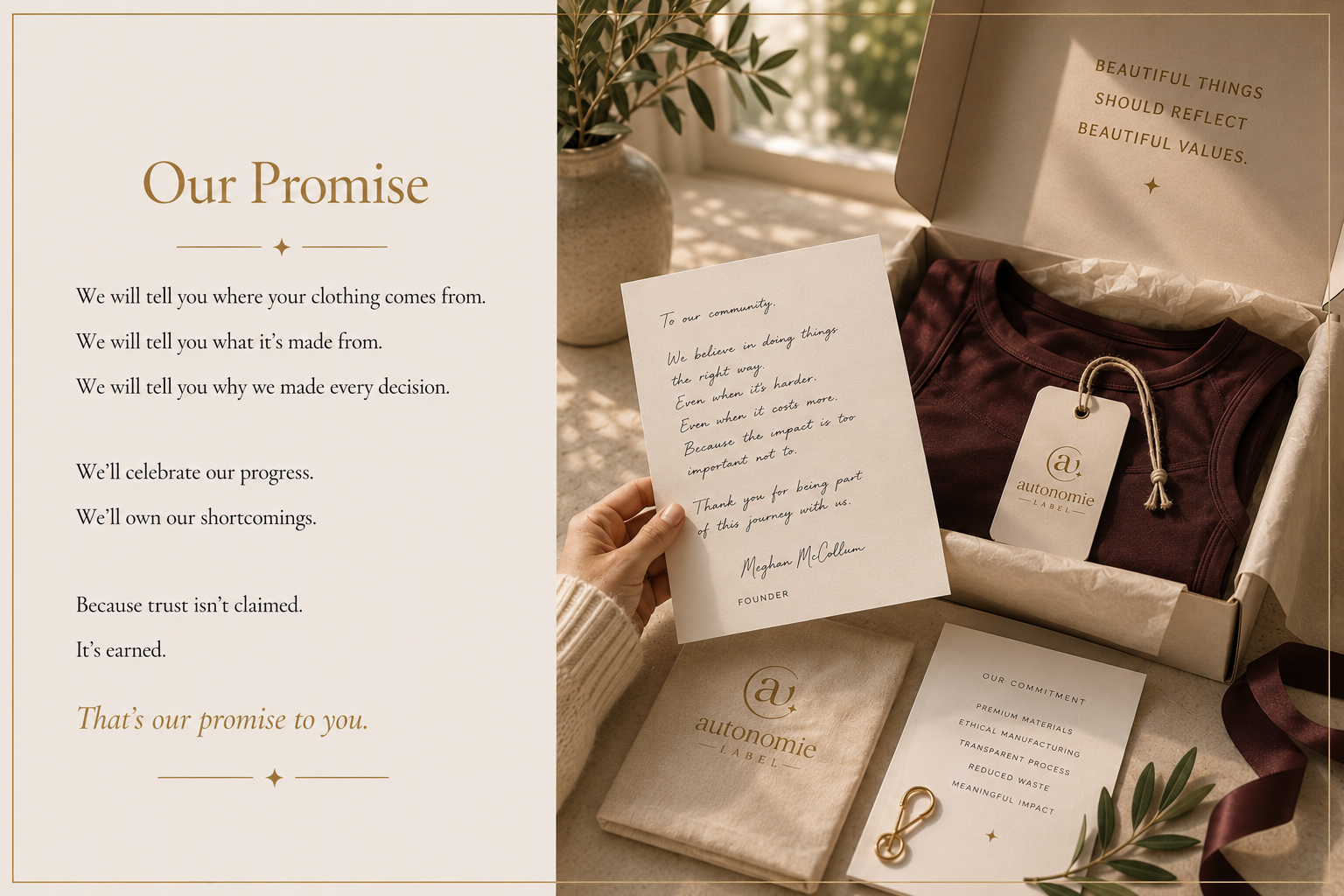 Our Promise